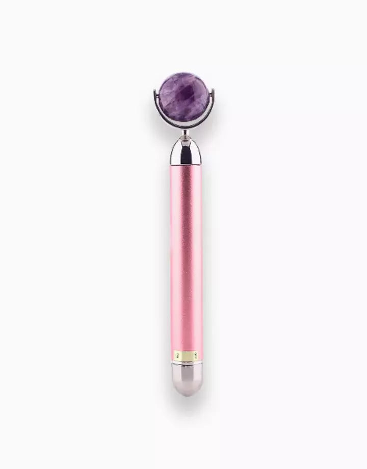 Amethyst Vibrating Crystal Ball Roller