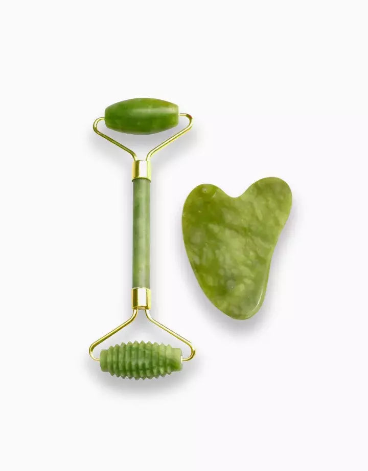 Jade Roller and Gua Sha Duo Set