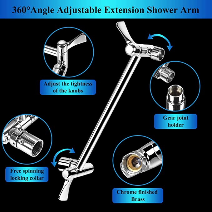 High Pressure Rainfall Shower Head