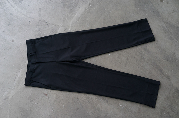 RT No. 2605 SLIT STRAIGHT WIDE PANTS