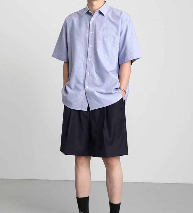 RT No. 4506 JAPANESE SHORT SLEEVE COLLAR SHIRT