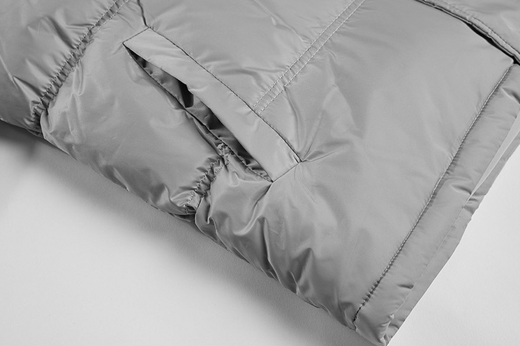 No. 3568 STAND COLLAR PUFFER JK