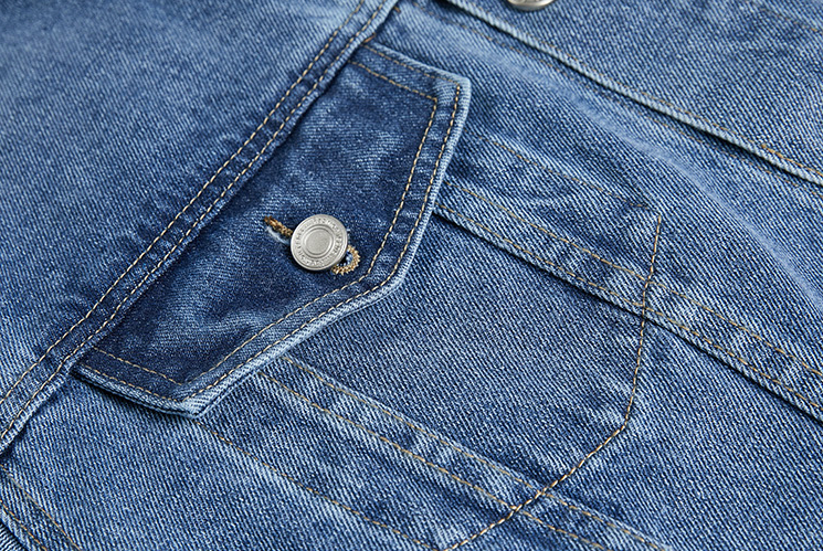 RT No. 2532 CHINESE COLLAR DENIM JK