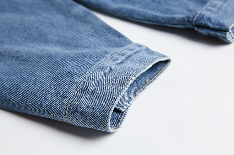 RT No. 2532 CHINESE COLLAR DENIM JK