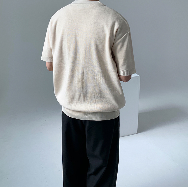 RT No. 1708 SHORT SLEEVE CARDIGAN