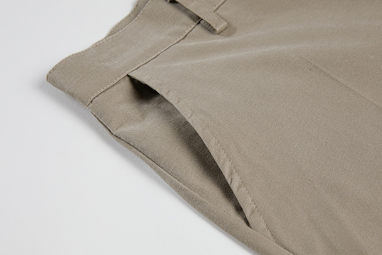 RT No. 3468 KHAKI SLIM STRAIGHT JEANS