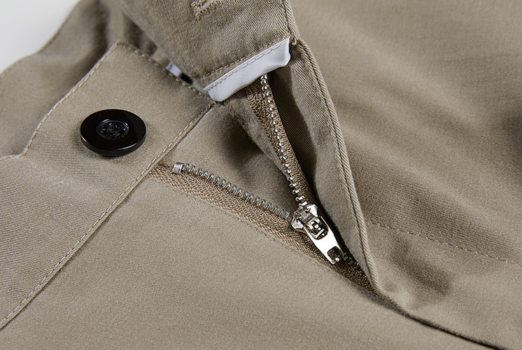 RT No. 3468 KHAKI SLIM STRAIGHT JEANS