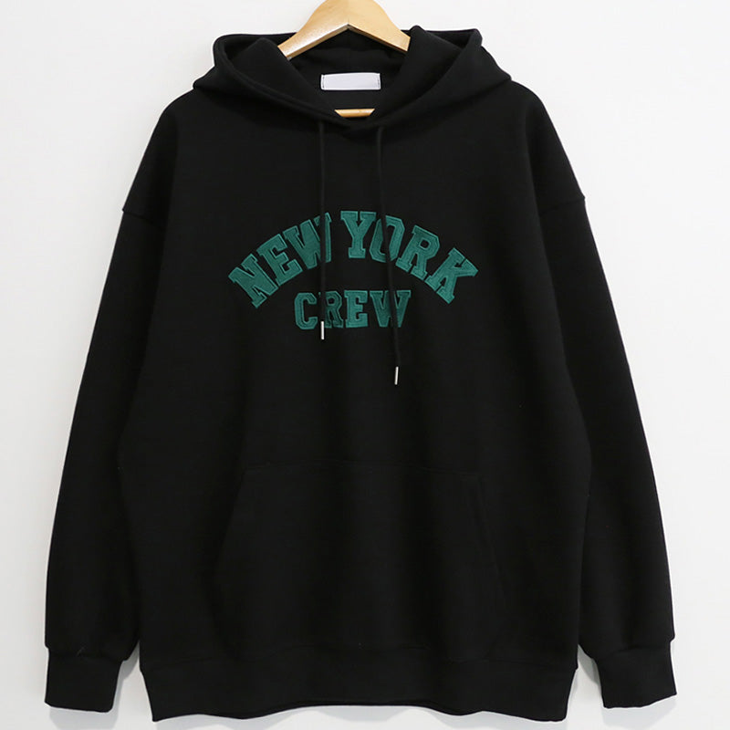 RT No. 4329 NEW YORK LETTERED HOODIE