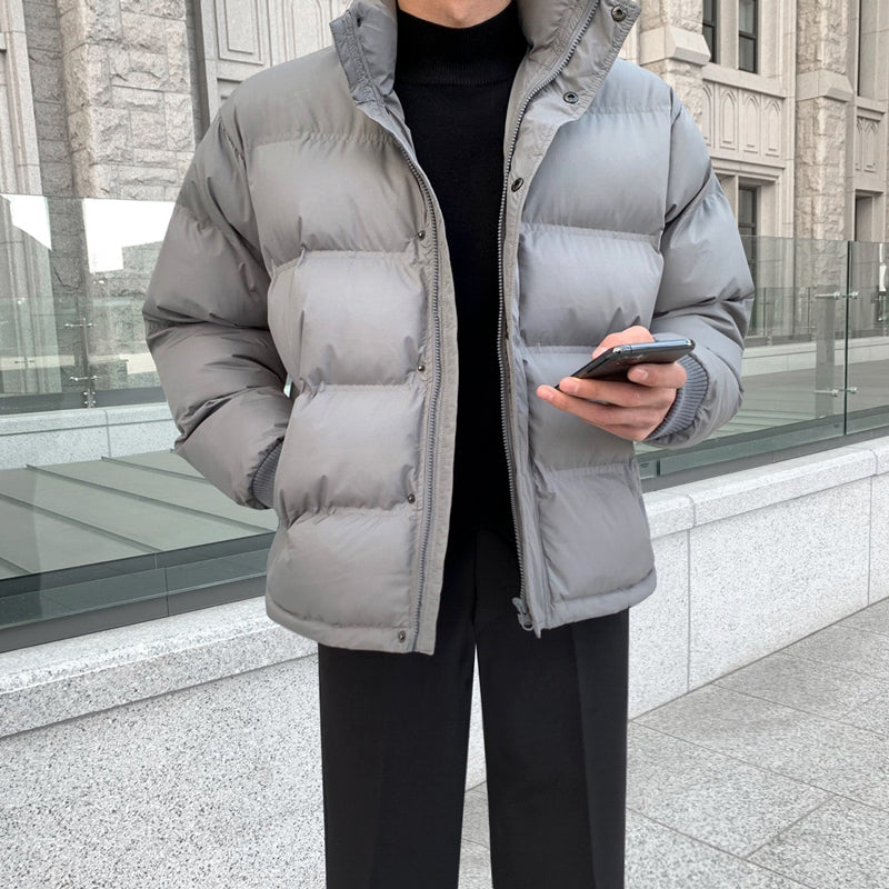 No. 3568 STAND COLLAR PUFFER JK