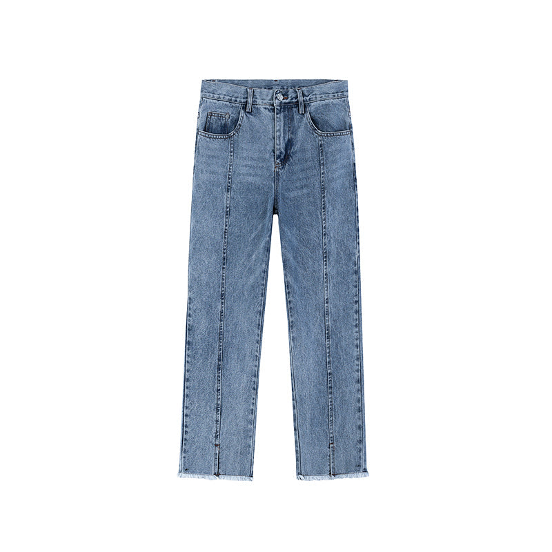 RT No. 4373 RECONSTRUCTD SPLIT SLIM JEANS