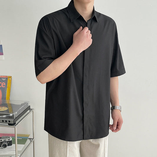 RT No. 4479 BUTTON-UP COLLAR SHIRT